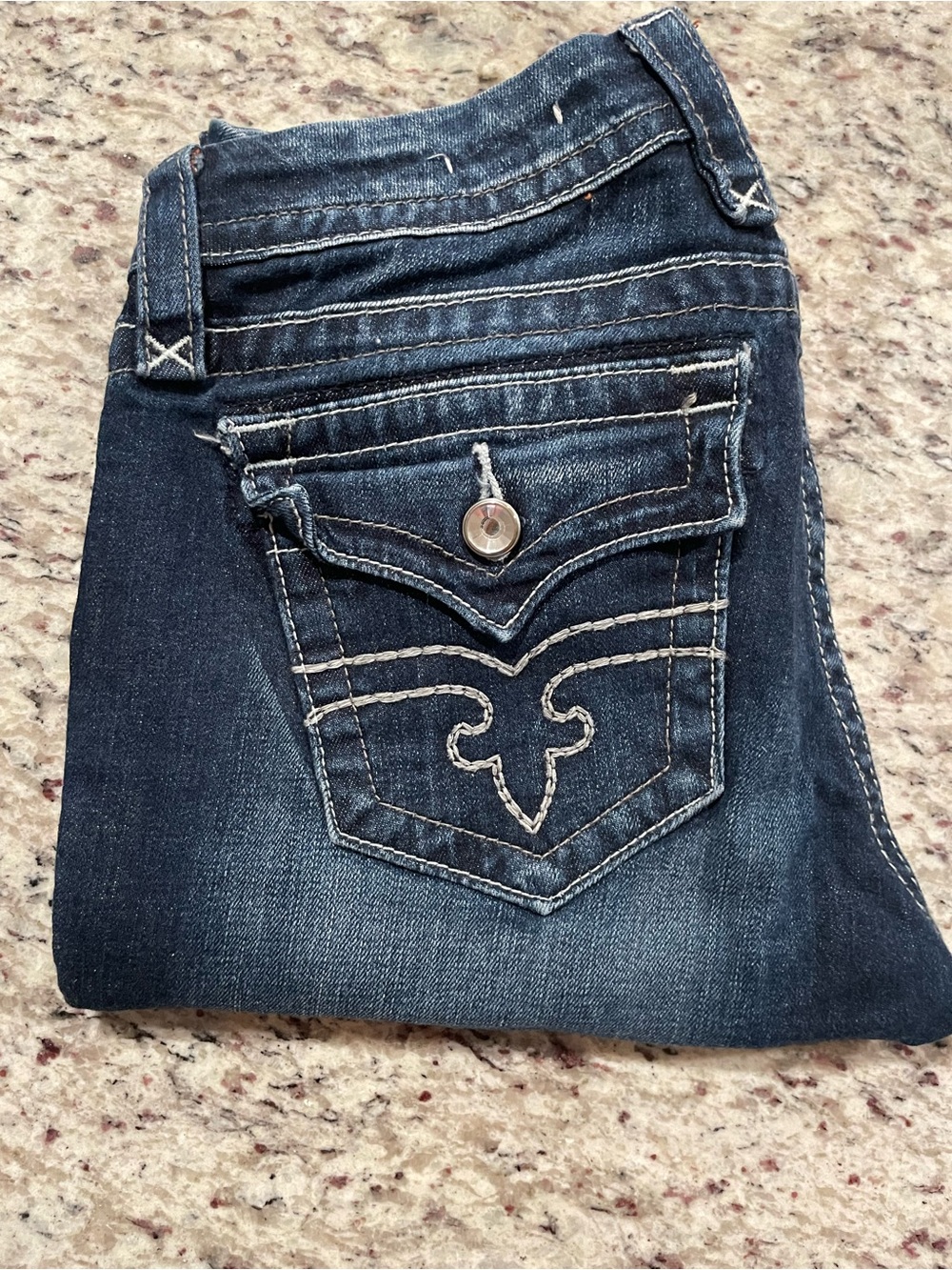 Rock Revival Indigo Jessica Easy Skinny Denim Jeans